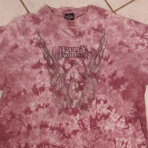 Harley-Davidson Kids Rose Tie-Dye Tee